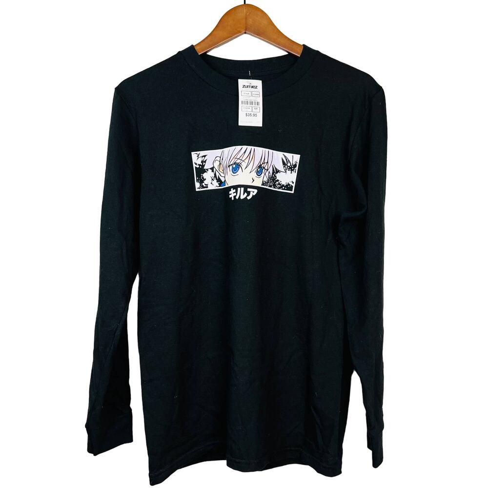 NEW! Hunter x Hunter Anime Graphic Tee Long Sleeve - S